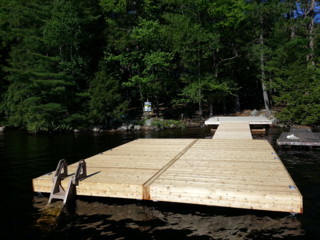 16ft x 24ft Floating Pontoon Dock in Haliburton.jpg